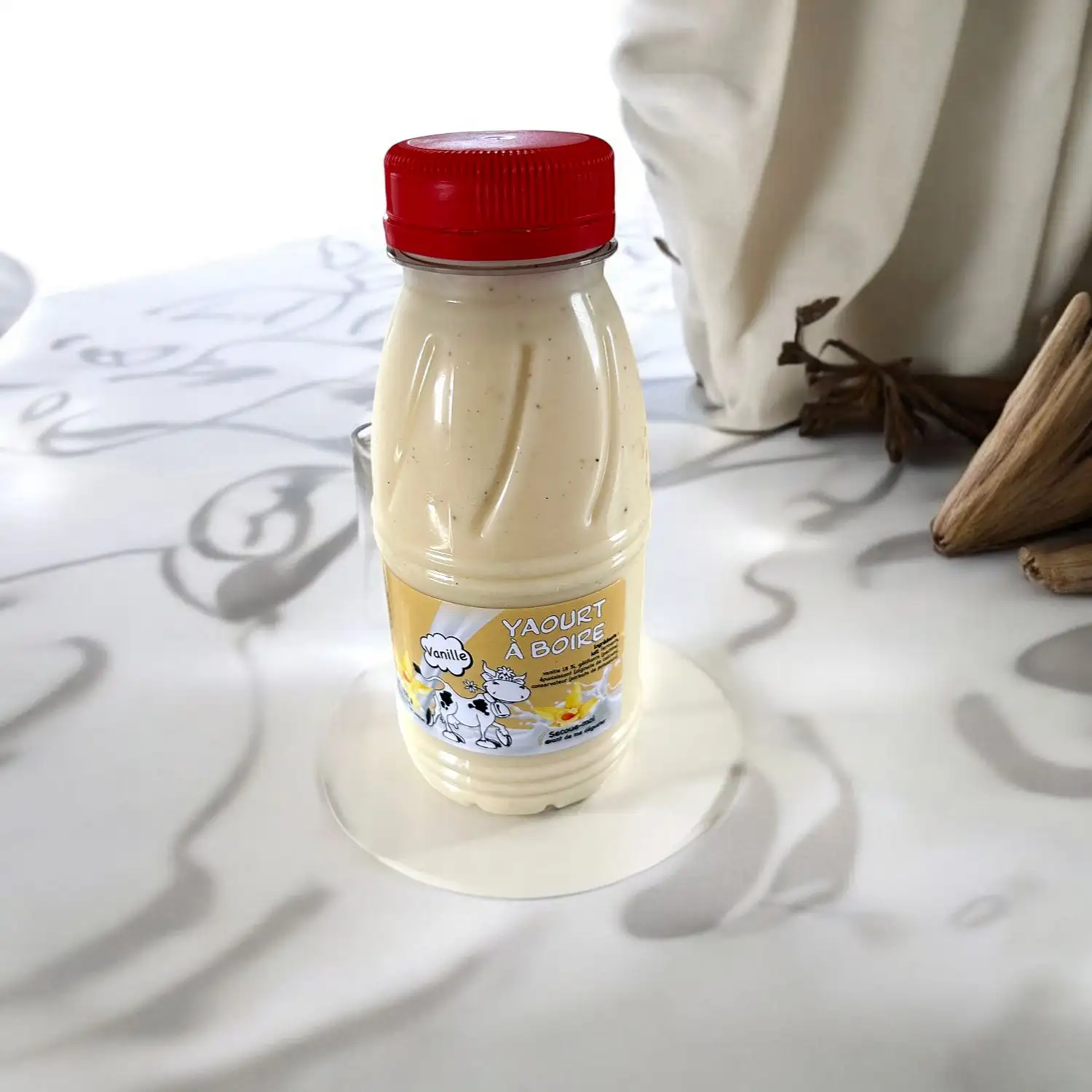 yaourt à boire vanille
